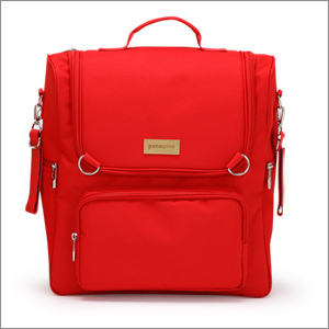 Ponopino diaper bag-Prench Red
